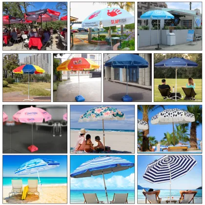 Outdoor Parasols and Umbrellas for Garden and Beach