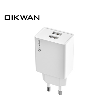 USB Double Port Charger PD10W Fast Charge