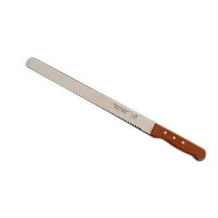 wooden handle bread knife