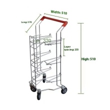 Self-Service Metal Carts for KTV