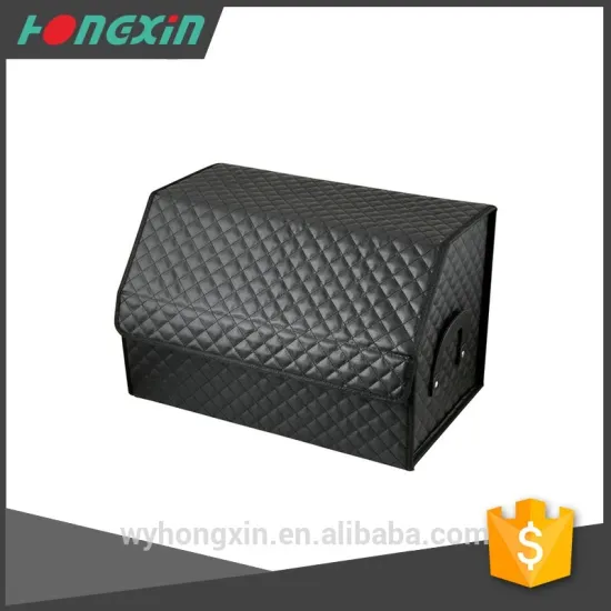 PU leather car storage bin