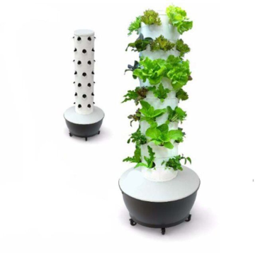 Garden hydroponic tower growing flower water tank systems