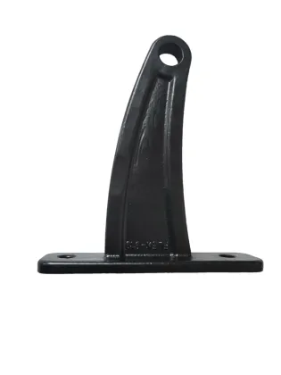 Investment Casting Iron Shark Fin Shaped Bracket