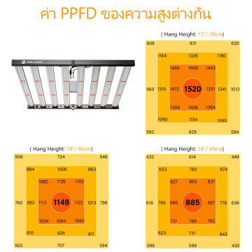 최상의 640W 실내 식물 재배를위한 가볍습니다