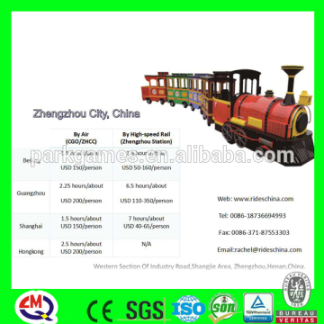 Chrismas happy kids ride Royal Train Rides
