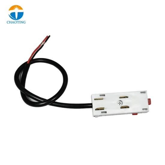 LED Magnetic Track Light Accessories: Power Head Connector for Intelligent Track Lighting Systems