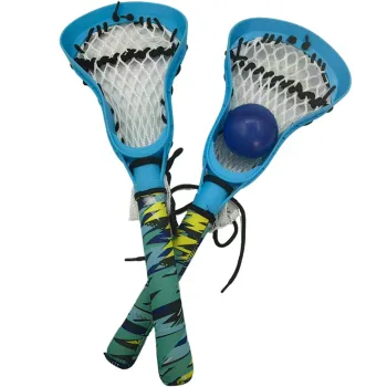 20\" Water PVC Lacrosse Stick and Ball Set: Includes 2pcs Sticks & 1 Ball