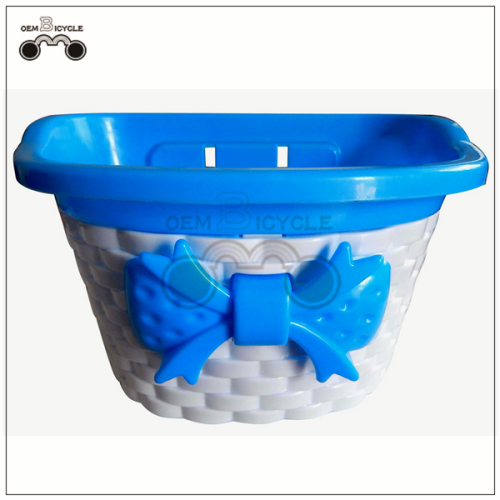 colorful plastic kids bike basket for sale