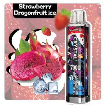 MTL Disposable vape-VAPME CRYSTAL 7000puffs