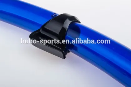 Fashionable cool breathing tube colorful PVC swimming diving snorkels