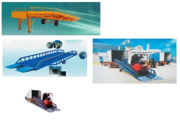 1 - 1.8 M Dcqy 8 - 0.8 Manual Mobile Loading Hydraulic Dock Leveler