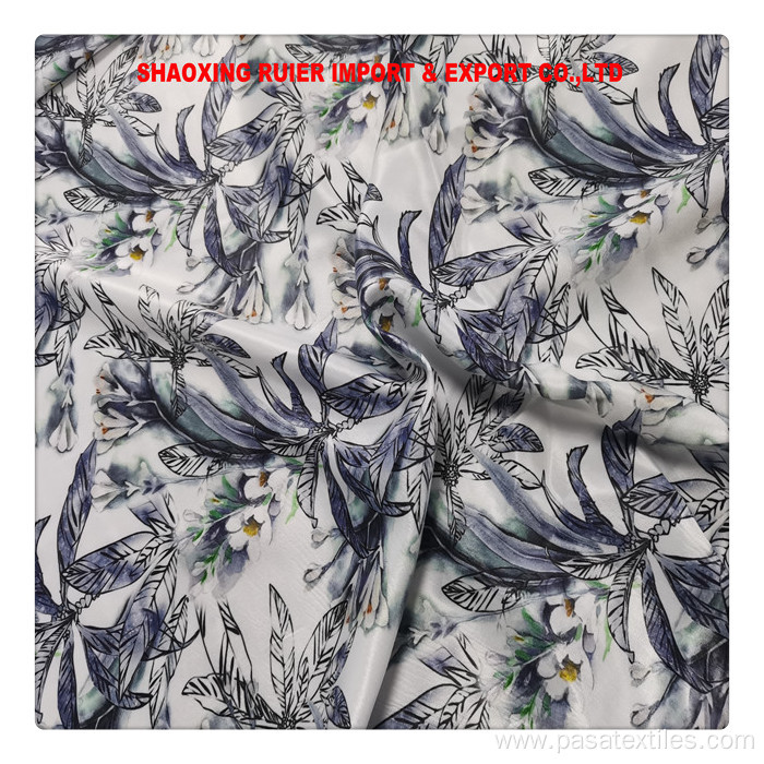 Fashion design textiles woven floral fabric