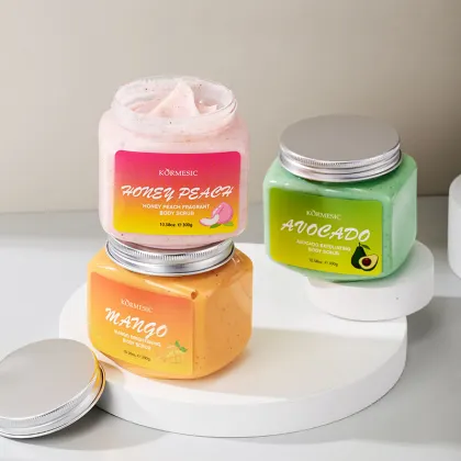 MIDUO OEM Exfoliating Moisturizing Foot Whitening Body Scrub Cream