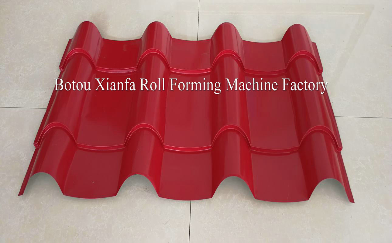 roof tile making machine