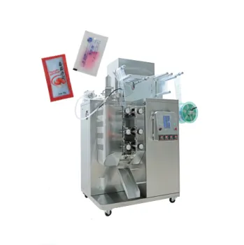 High Speed Continuous Packing Machine for Sauces, Liquids, and Condiments