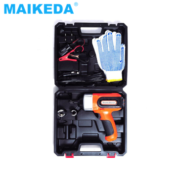 Easy Operation 12V Electric Impact Wrench Set for Auto Wheel Repair