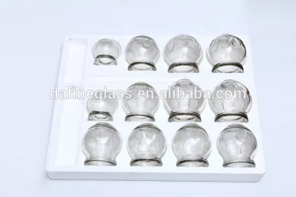 chinese glass cupping therapy sets glass cupping jars