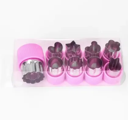 Stainless Steel Cookie, Vegetable, and Fruit Cutters: Baking and Food Prep Tools