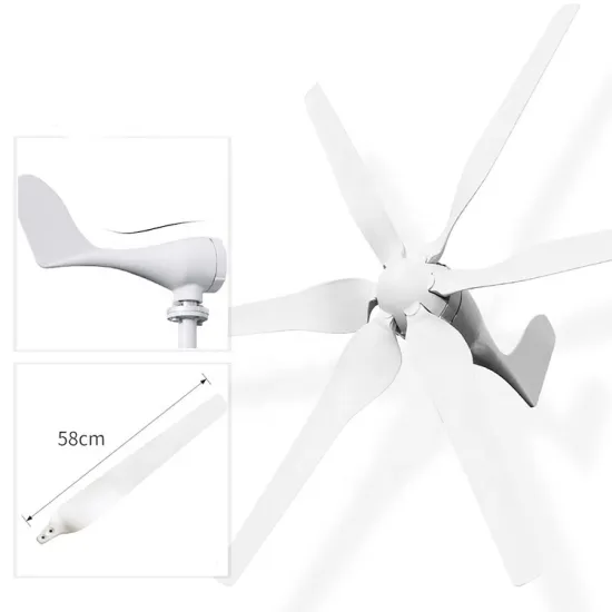 800w 12v 24v Horizontal Wind Turbine Generator