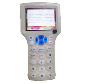 RFID NFC Card Reader, Writer, and Duplicator with Clone Software: USB Connectivity