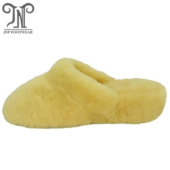 most popular winter indoor sheepskin full slippers