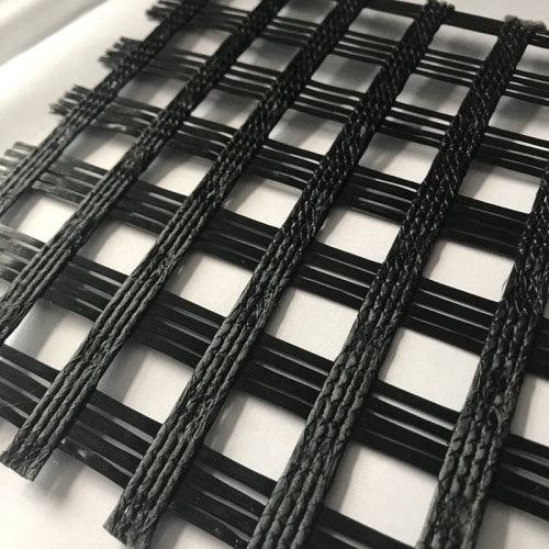 Géogrille en polyester à tricotage chaîne haute résistance