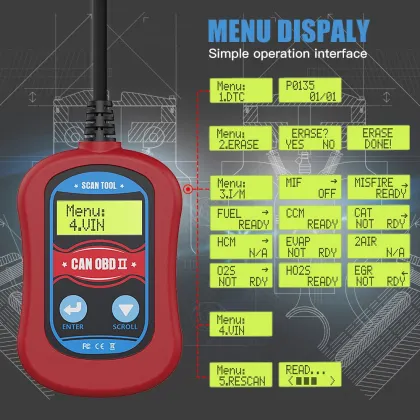 Low Price Eucleia S7c Scanner All System ODB2 Car Diagnostic Tool Bluetooth