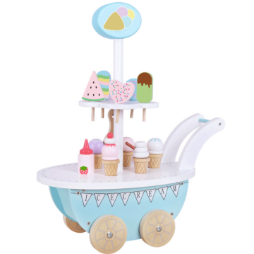  Wooden Ice Cream Toy Cart: A Fun and Interactive Children's Toy