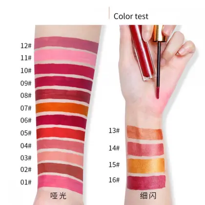 Lip Gloss Pigmented Lip Makeup Matte Liquid Lipstick