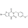 6-BroMo-3- (4-méthoxy-benzyl) -1H-thiéno [3,2-d] pyriMidine-2,4-dione CAS 1313712-42-3