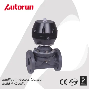Chinese Wenzhou Supplier PVC Plastic Pneumatic Diaphragm Valve
