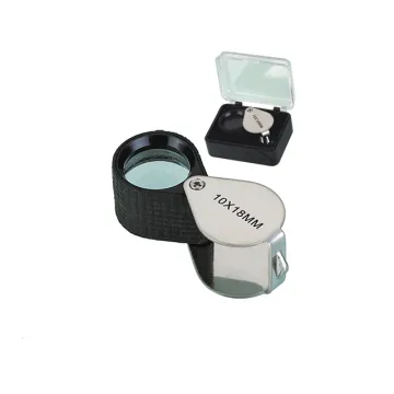 10X Loupe Magnifier: Aluminum Eye Loupe and Magnifier