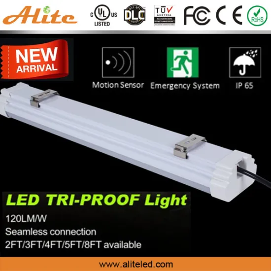 5 years warranty most popular 4FT Linkable DLC UL LED Vapor light