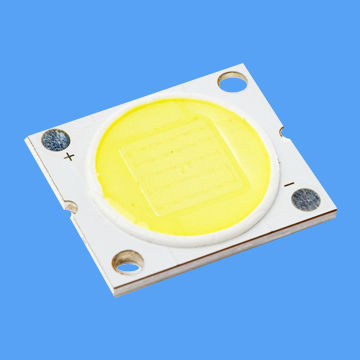 37 x 35mm Warm White COB High Power LED Light, Emitting Diode, 3,000-3,200K