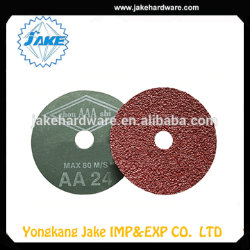 China supplier power tool abrasive fiber disc for metal and stone