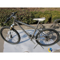 Bicicleta de titanio de grado 9