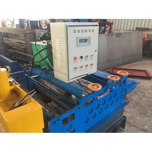 Simple Sheet Levelling/flatting cutting roll forming machine