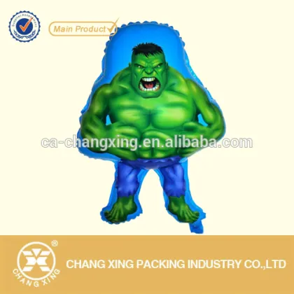green giant shape happy birthday foil balloon