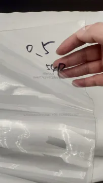 clear transparent soft pvc transparent sheet for table