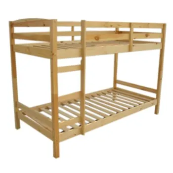 Children's bunk bed, made of solid pine wood material