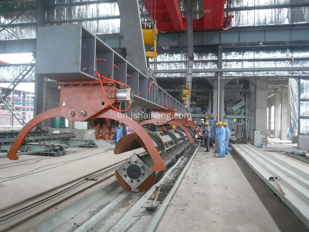 Prestressed ফাঁপা বর্গক্ষেত্র গাদা ছাঁচ