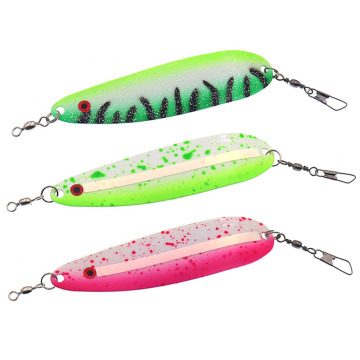 Metal Jig Bait Spoon Spinner 24g 11cm Long Casting Trolling Lure