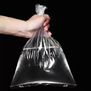Wholesale Custom Waterproof Transparent Square Bottom Poly Bags - PE Plastic Packaging