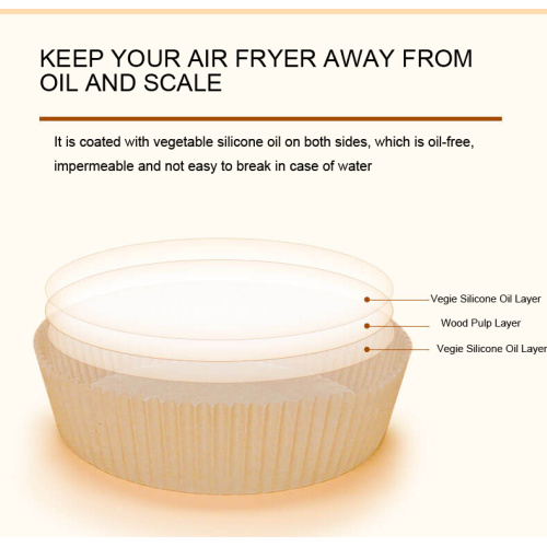 Non-stick disposable baking paper liners