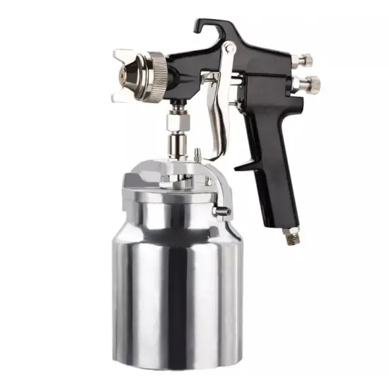 Professional HVLP Spray Gun and 15 Liter Tank Kit for Wax, Adhesive Oil, and Stone Painting