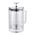 French Press Kaffebryggare Kaffe Borosilikatglas