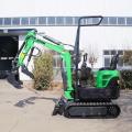 1ton Kubota Engine Micro Bagger Crawler Small Digger