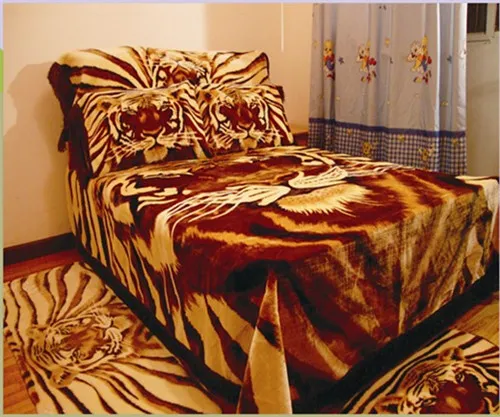 Home Textiles Blanket (M058-TIGHER BROWN)