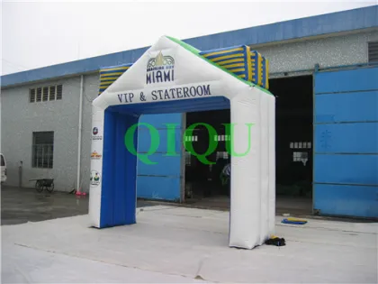 Commercial clown cartoon promotion inflatable arch door advertising