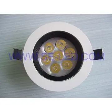 Round Natural White(4000-4500K) Dimmable 7W downlight led
